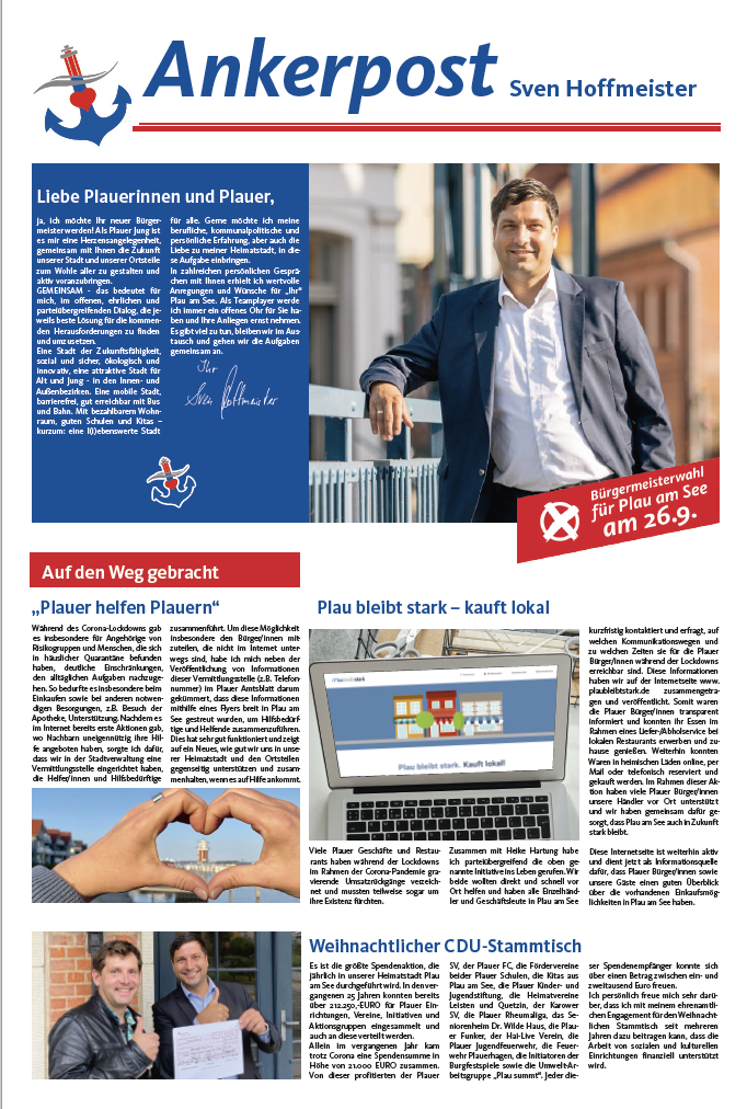 Ankerpost Sven Hoffmeister
